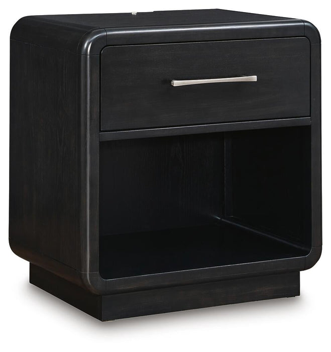 Rowanbeck One Drawer Night Stand - alternate view 2