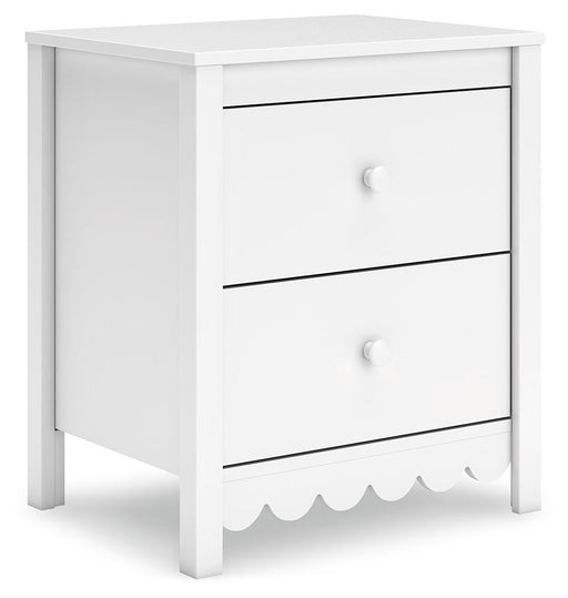 Hallityn Two Drawer Night Stand - alternate view 2