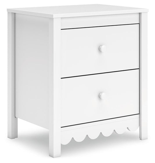 Hallityn Two Drawer Night Stand - alternate view 2