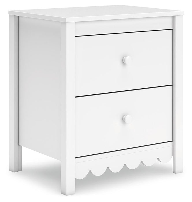 Hallityn Two Drawer Night Stand - alternate view 2