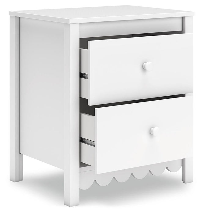 Hallityn Two Drawer Night Stand - alternate view 4