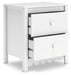 Hallityn Two Drawer Night Stand - alternate view 4