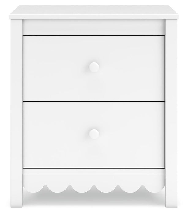 Hallityn Two Drawer Night Stand - alternate view 3