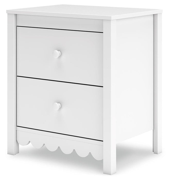 Hallityn Two Drawer Night Stand - alternate view 5