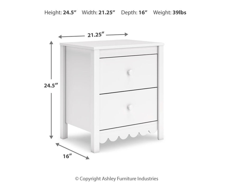 Hallityn Two Drawer Night Stand - alternate view 10