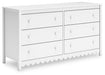 Hallityn Six Drawer Dresser - alternate view 2