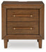 Lyncott Two Drawer Night Stand - alternate view 4