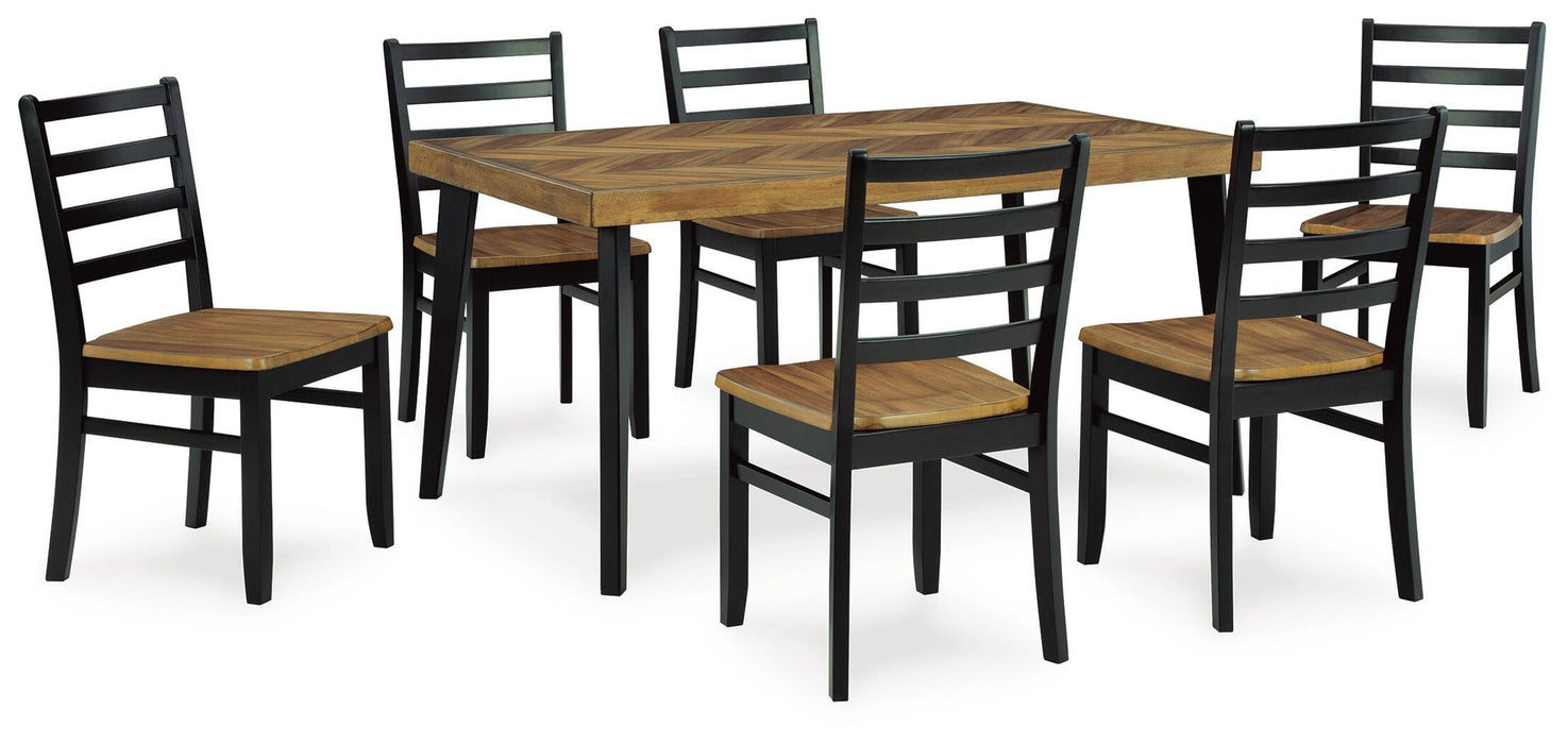 Blondon RECT DRM Table Set (7/CN) - alternate view 2