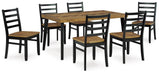 Blondon RECT DRM Table Set (7/CN) - alternate view 2