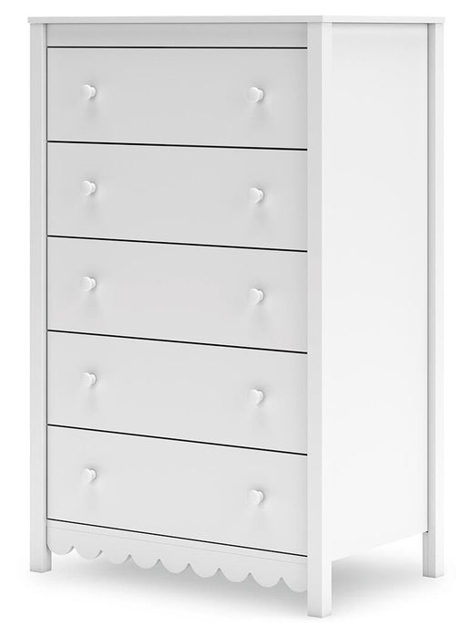 Hallityn Five Drawer Chest - alternate view 3