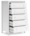 Hallityn Five Drawer Chest - alternate view 4