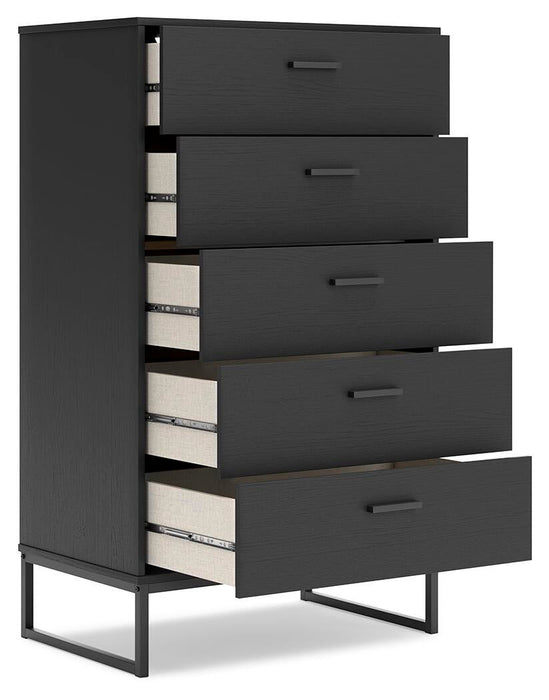 Socalle Five Drawer Chest - alternate view 4
