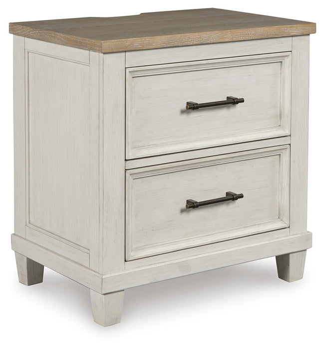 Shaybrock Two Drawer Night Stand - alternate view 2