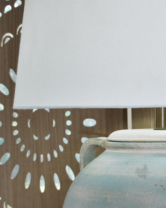 Shawburg Terracotta Table Lamp (1/CN) - alternate view 3