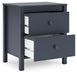 Simmenfort Two Drawer Night Stand - alternate view 4