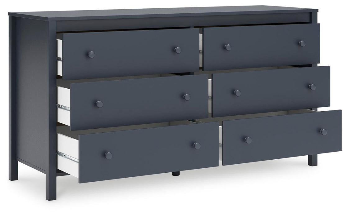Simmenfort Six Drawer Dresser - alternate view 4