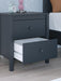 Simmenfort Two Drawer Night Stand - alternate view 8