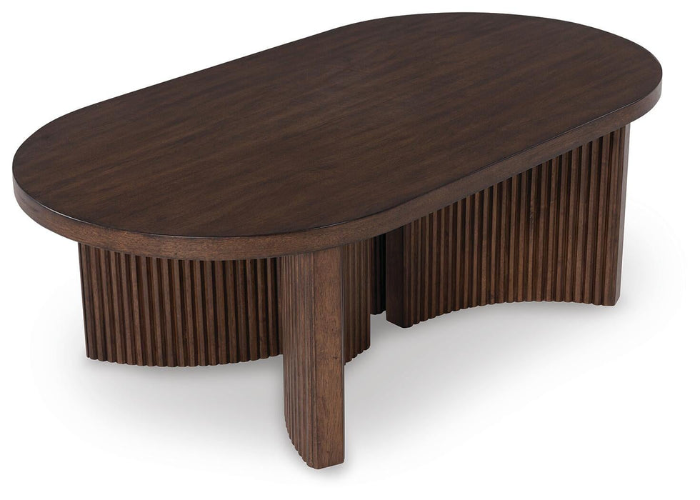 Korestone Oval Cocktail Table - alternate view 3
