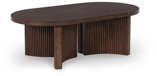 Korestone Oval Cocktail Table - alternate view 2
