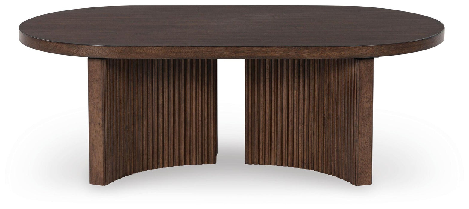 Korestone Oval Cocktail Table - alternate view 4
