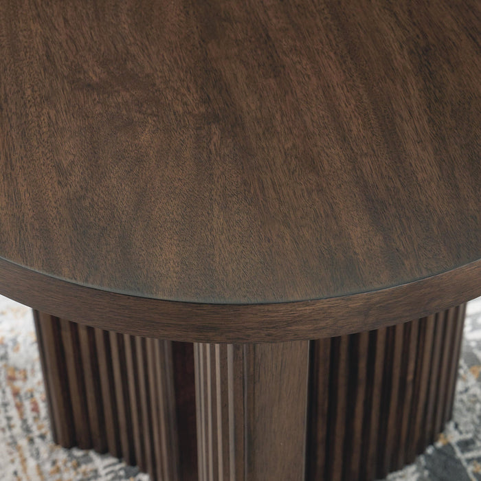 Korestone Round End Table - alternate view 4