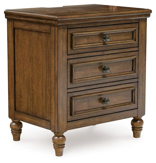 Sturlayne Three Drawer Night Stand - alternate view 2