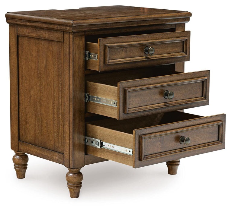 Sturlayne Three Drawer Night Stand - alternate view 3