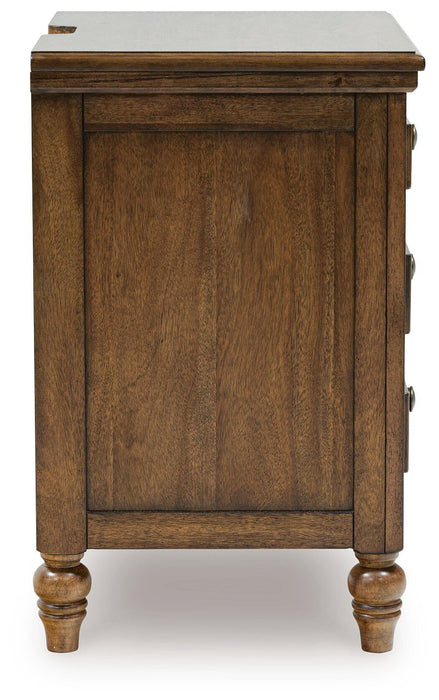 Sturlayne Three Drawer Night Stand - alternate view 8