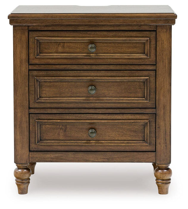 Sturlayne Three Drawer Night Stand - alternate view 4
