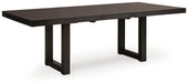 Neymorton RECT DRM Butterfly EXT Table - alternate view 2
