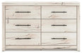 Lawroy Six Drawer Dresser - alternate view 4