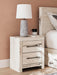 Lawroy Two Drawer Night Stand - alternate view 2