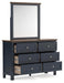 Landocken Dresser and Mirror - alternate view 4