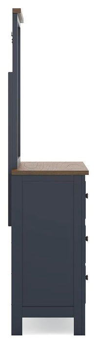 Landocken Dresser and Mirror - alternate view 9