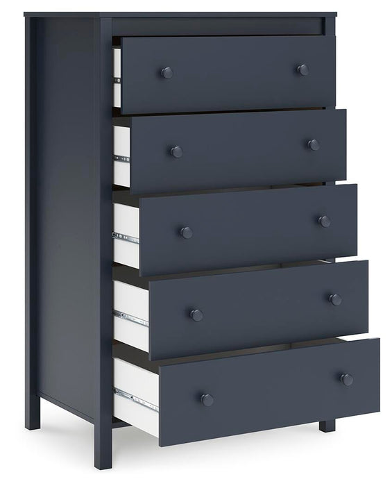 Simmenfort Five Drawer Chest - alternate view 4