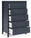 Simmenfort Five Drawer Chest - alternate view 4