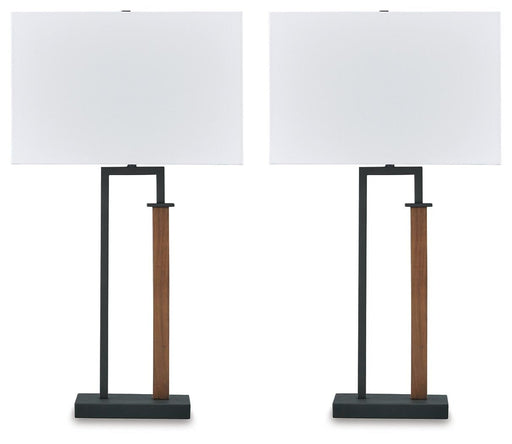 Voslen Metal Table Lamp (2/CN) - alternate view 2