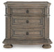 Ardenfield Three Drawer Night Stand - alternate view 4