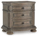 Ardenfield Three Drawer Night Stand - alternate view 2