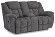 Foreside DBL Rec Loveseat w/Console - alternate view 2