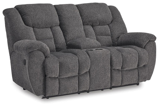 Foreside DBL Rec Loveseat w/Console - alternate view 2
