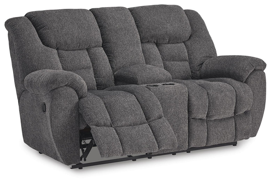 Foreside DBL Rec Loveseat w/Console - alternate view 3