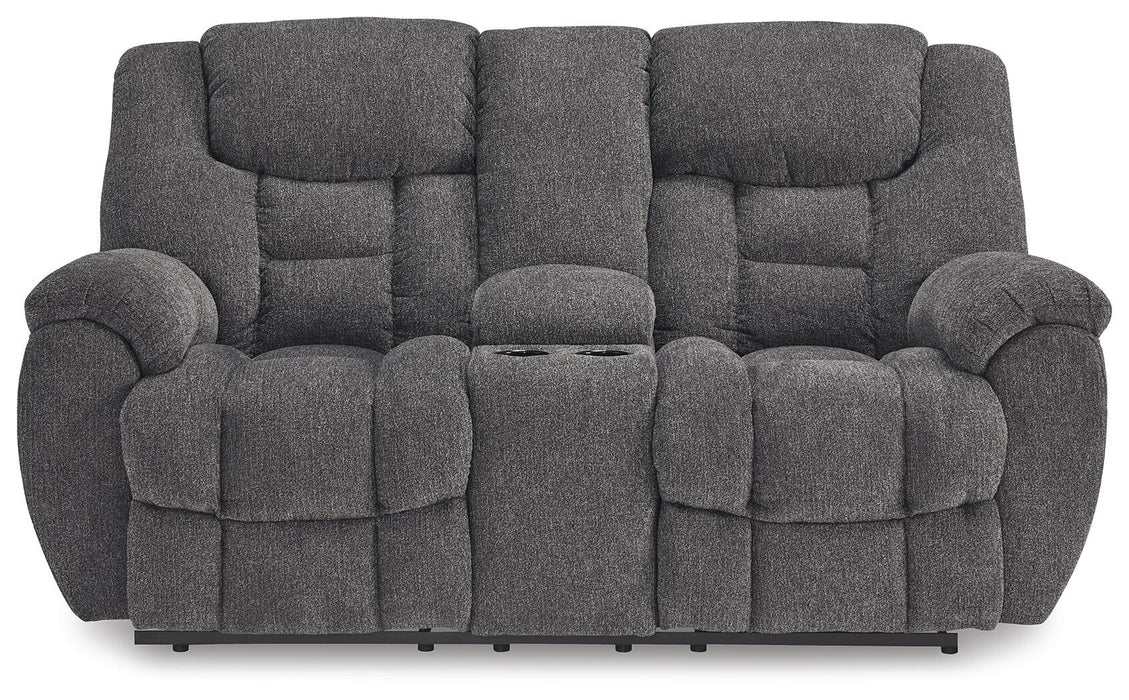 Foreside DBL Rec Loveseat w/Console - alternate view 4