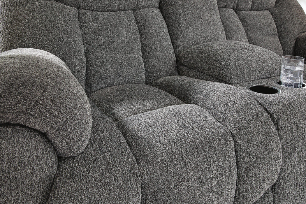 Foreside DBL Rec Loveseat w/Console - alternate view 7