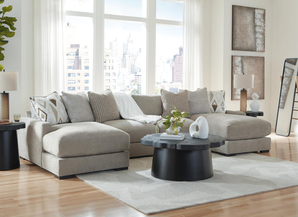 Aslan Court 4-Piece Sofa Pit Sectional - alternate view 4