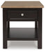 Drazmine Rectangular End Table - alternate view 4