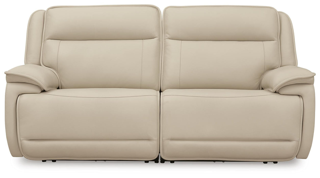 Double Deal 2-Piece Power Reclining Loveseat Sectional - alternate view 2
