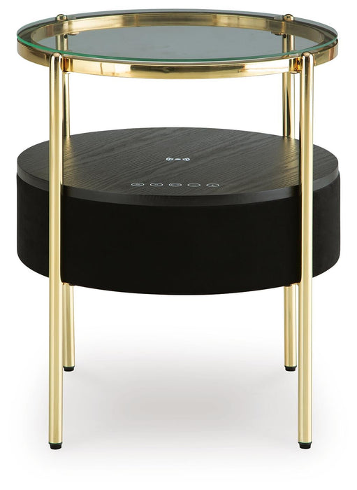 Nedman Accent Table with Speaker - alternate view 3
