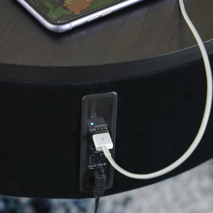Nedman Accent Table with Speaker - alternate view 8