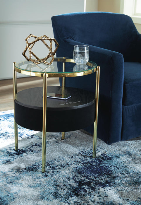 Nedman Accent Table with Speaker - alternate view 4